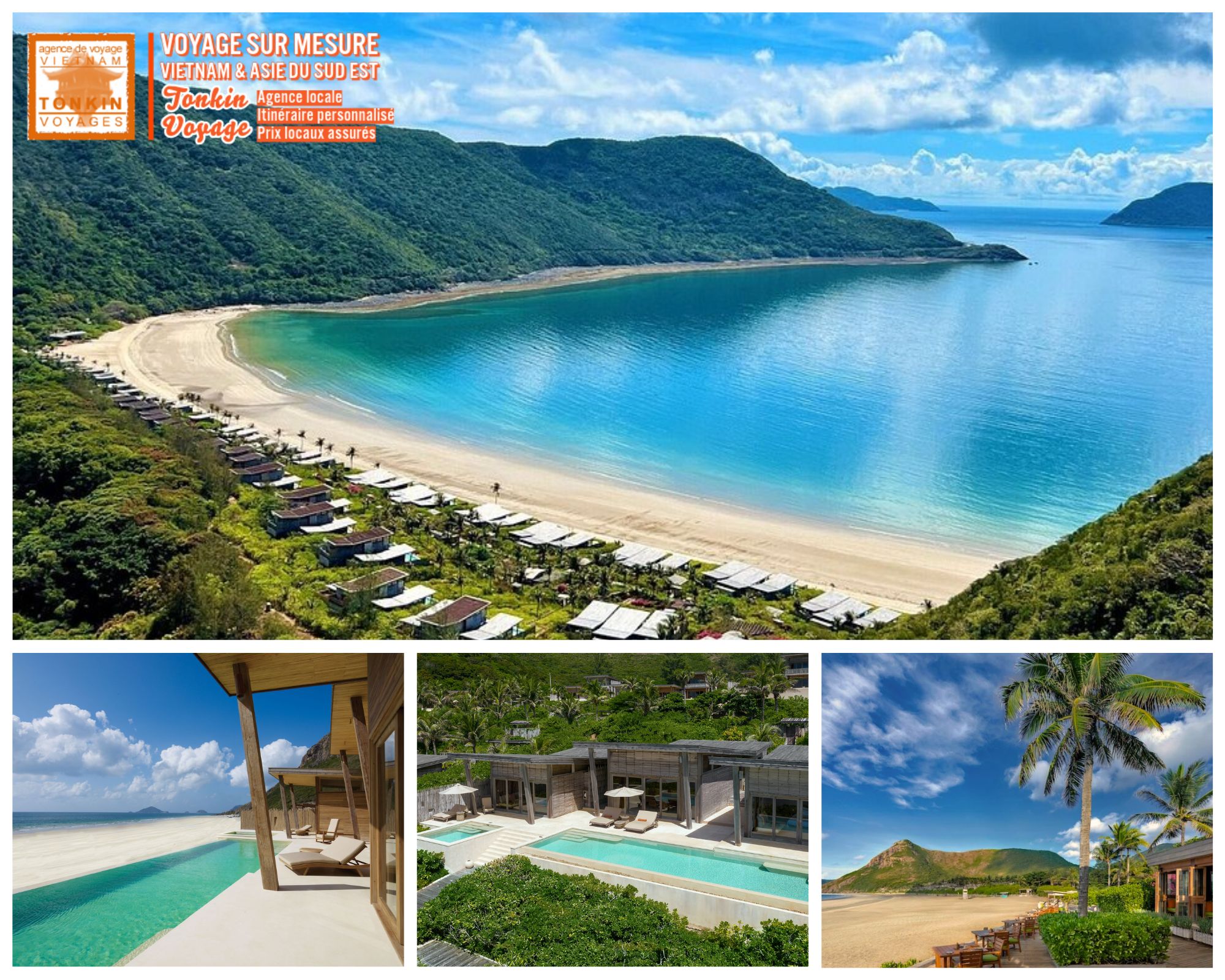 Les plus belles piscines du Vietnam Six senses Con Dao Sud Vietnam